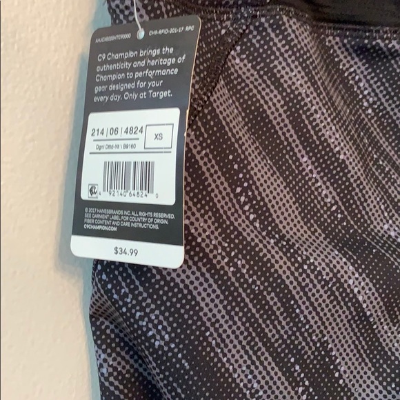 Champion workout black leggings size xs - Picture 5 of 7
